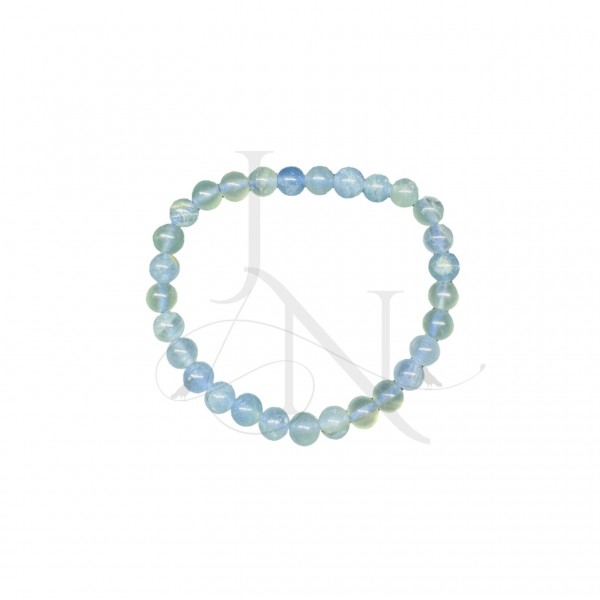 Bracelet Calcite bleue 6mm - Qualité AAA