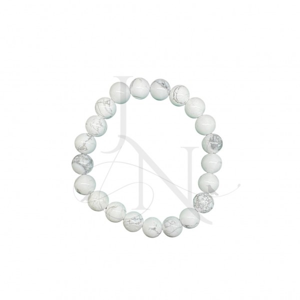 Bracelet Howlite 8mm