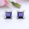 Boucles d'Oreilles Iolite