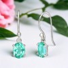 Boucles d'Oreilles Apatite Blue Neon