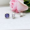 Boucles d'Oreilles Iolite