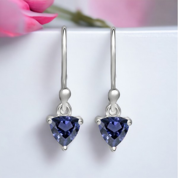 Boucles d'Oreilles Iolite