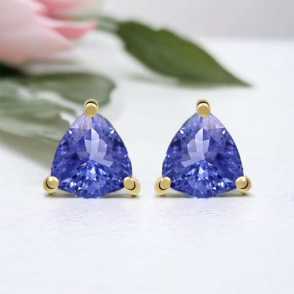 Boucles d'Oreilles Tanzanite