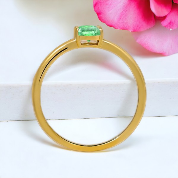 Bague Cyanite Verte