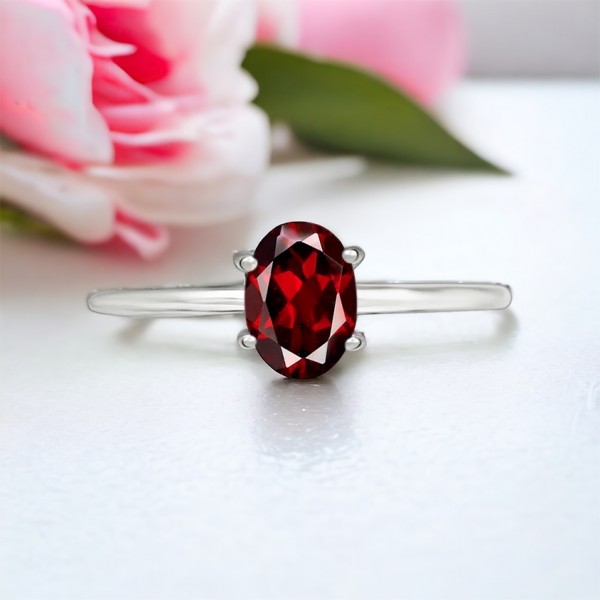 Bague Grenat