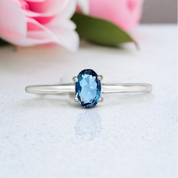 Bague Topaze Blue London