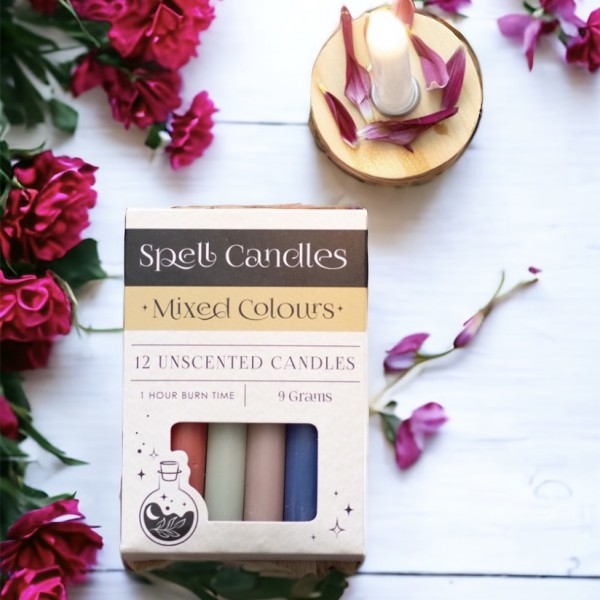 Bougies de Rituel - Couleurs Mélangées