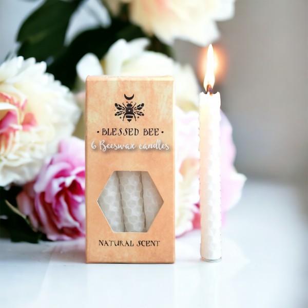 Bougies de Rituel Blanches - Blessed Bee