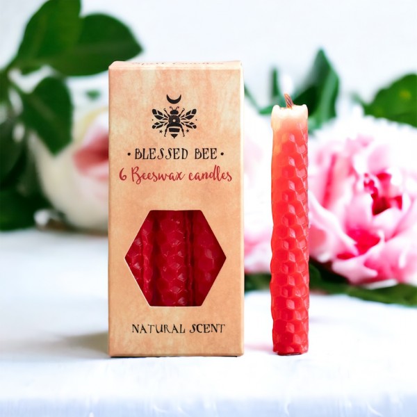 Bougies de Rituel Rouges - Blessed Bee