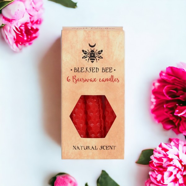 Bougies de Rituel Rouges - Blessed Bee