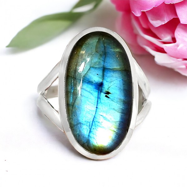 Bague Labradorite