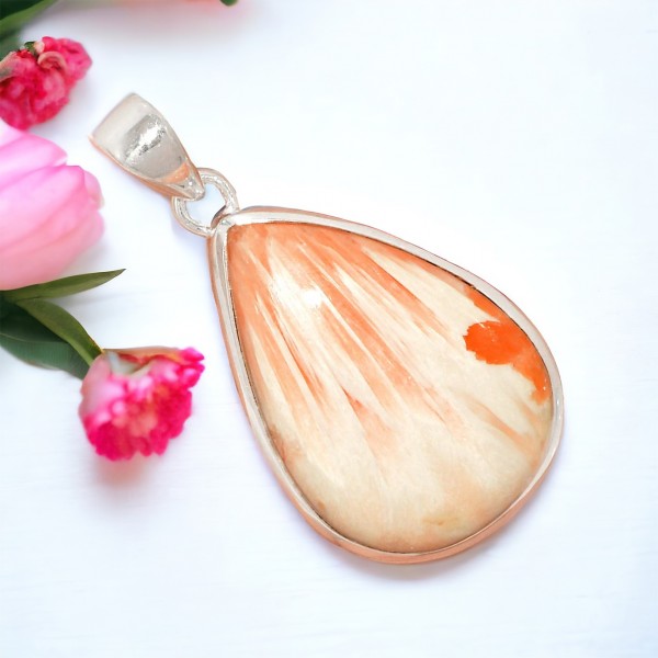 Pendentif Scolecite