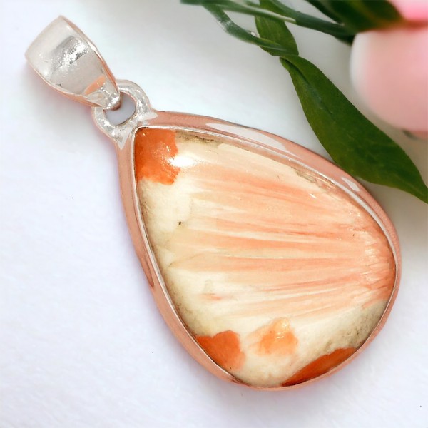 Pendentif Scolecite