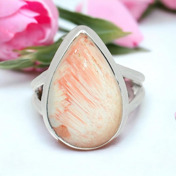 Bague Scolecite