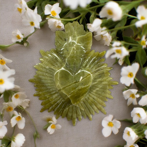 Ex Voto Coeur Sacré - Vésuvianite