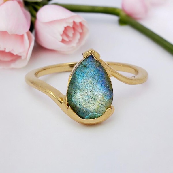 Bague Labradorite