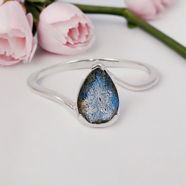 Bague Labradorite