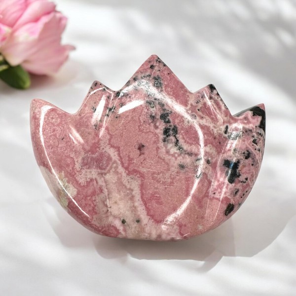 Fleur de Lotus - Rhodonite