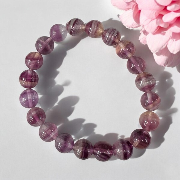 Bracelet Fluorite - Qualité AA