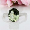 Bague Prasiolite - Ovale