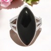 Bague Onyx Noire - Amande